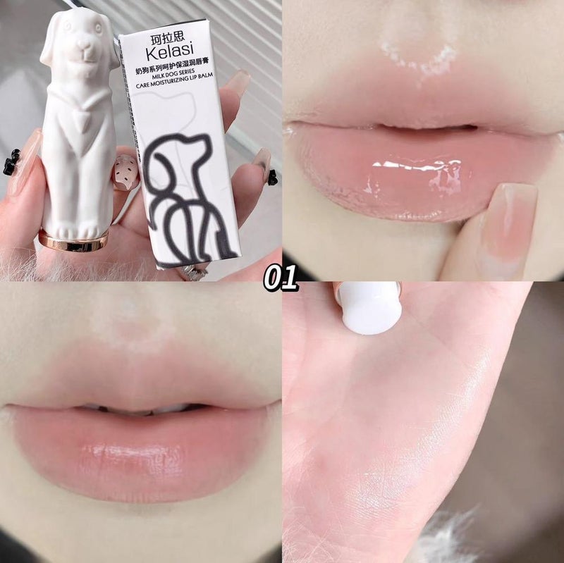 Kelasi Puppy Series Nourishing and Moisturizing Lip Balm - Anti-chapped, Hydrating, Moisturizing, Reduces Lip Lines, Base